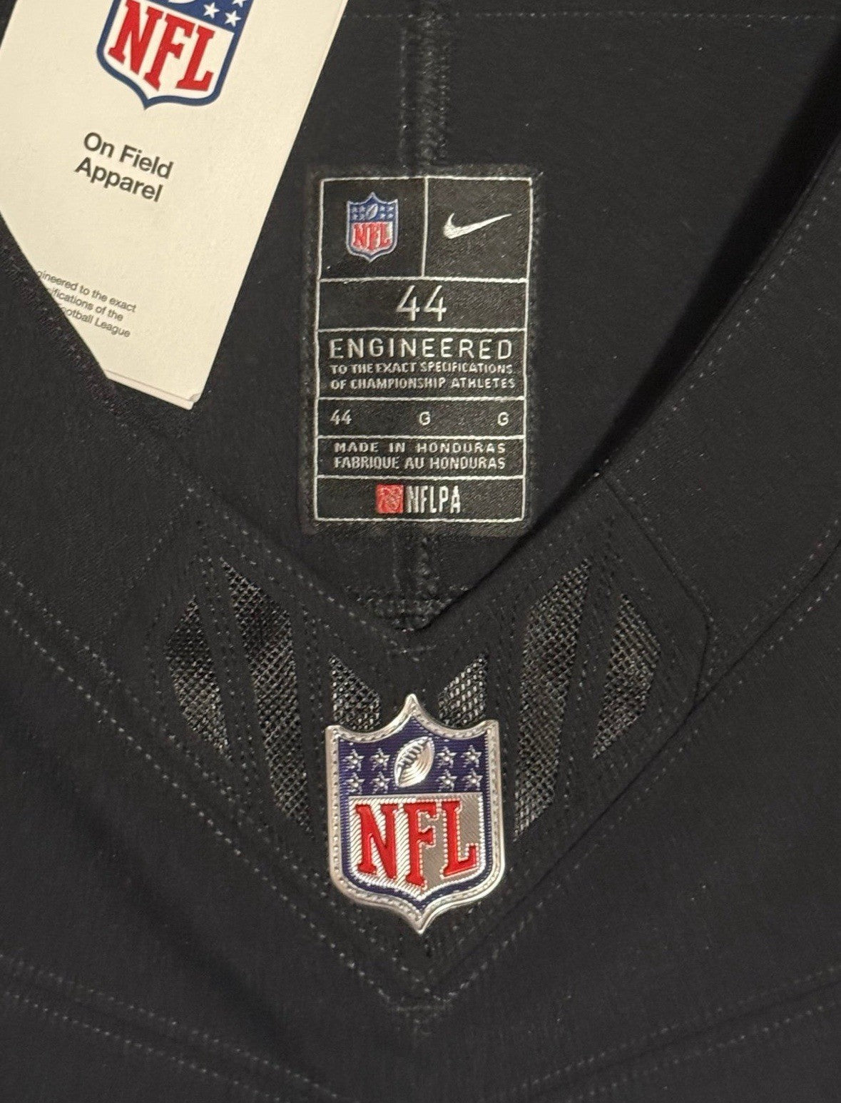 Maxx Crosby Las Vegas Raiders Jersey #98 Nike Vapor Fuse Elite Black Size 44 (L) NFL