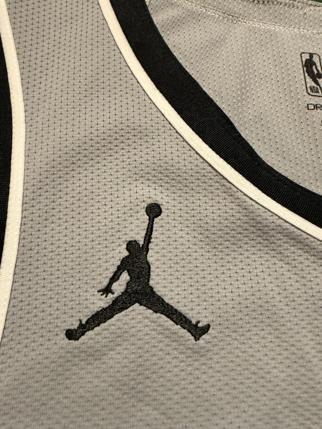 Victor Wembanyama San Antonio Spurs Jersey #1 Nike ADV Authentic Gray Size 48 (L) NBA