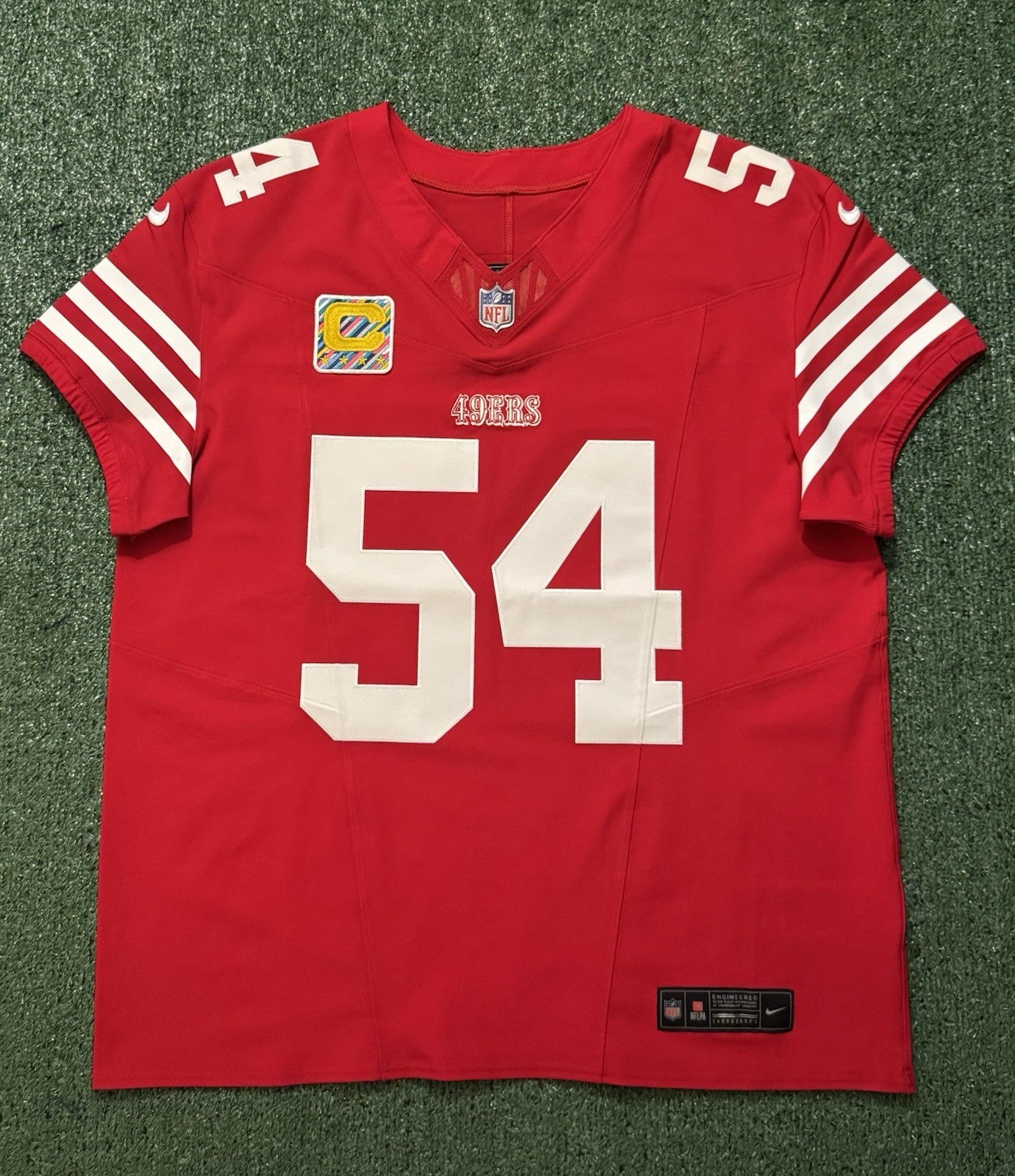 Fred Warner San Francisco 49ers
Jersey #54 Nike Vapor FUSE Elite red Size 48 (XL) NFL
