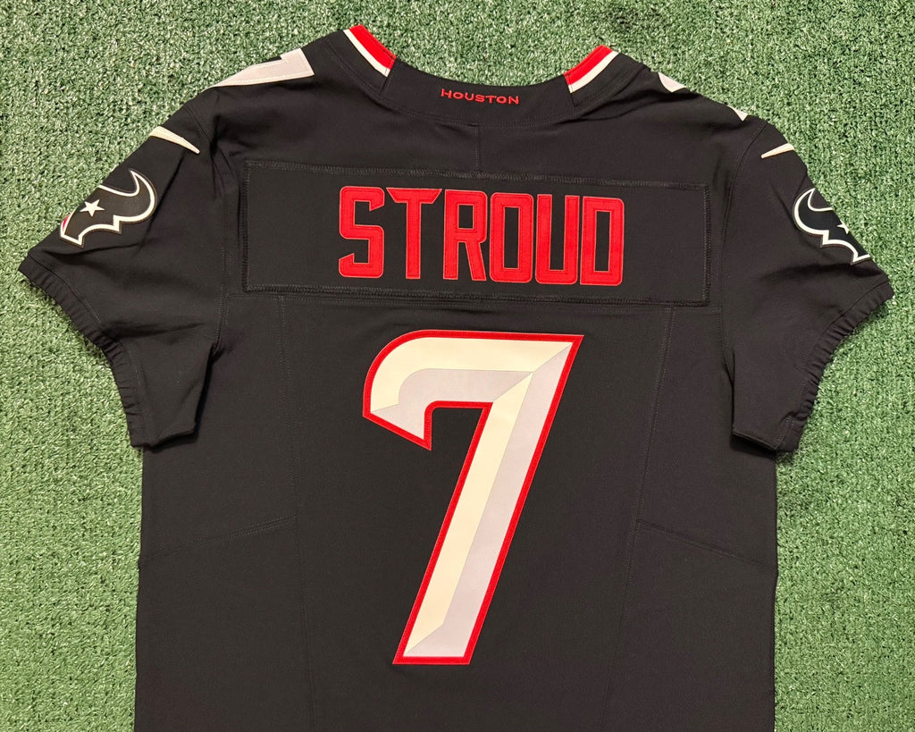 CJ Stroud Houston Texans Jersey #7 Nike Vapor Fuse Elite Navy Size 40 (M) NFL