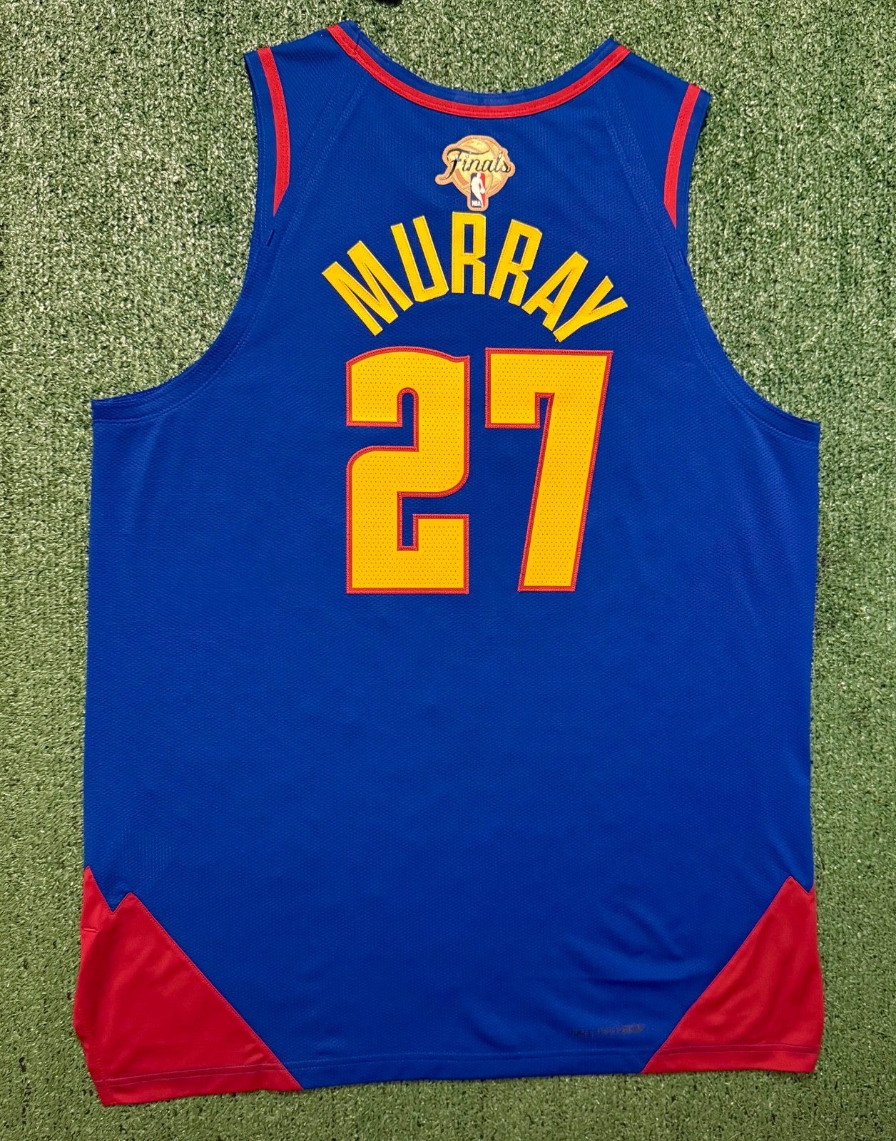 Jamal Murray Denver Nuggets Jersey #27 Nike ADV Authentic Blue Size 52 (XL) NBA