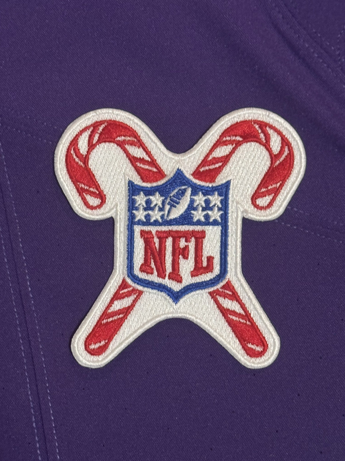 Zay Flowers Baltimore Ravens Jersey #4 Nike Vapor FUSE Elite Purple Size 44 (L) NFL