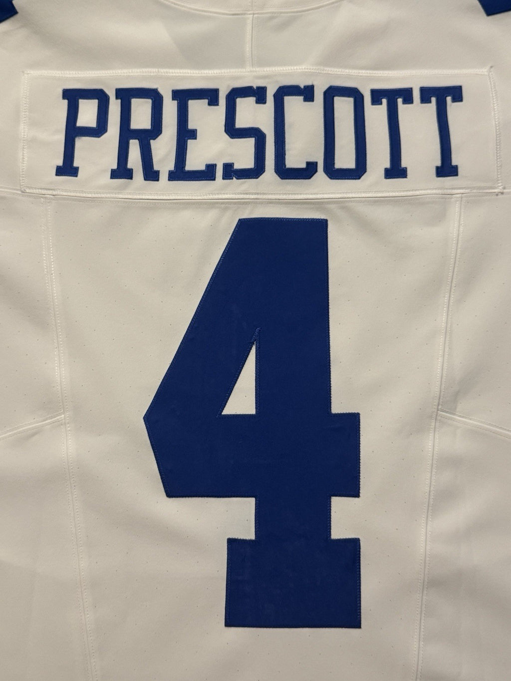 Dak Prescott Dallas Cowboys Jersey #4 Nike Vapor FUSE Elite White Size 48 (XL) NFL