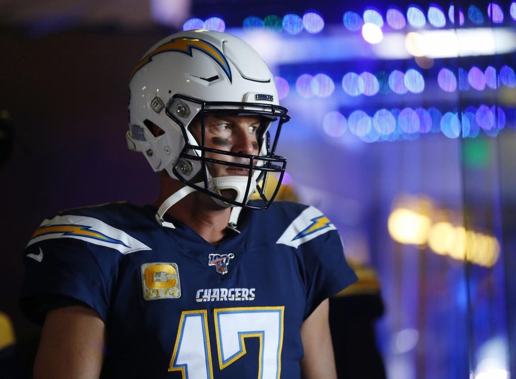 Philip Rivers Los Angeles Chargers Jersey #17 Nike Vapor Elite Navy Size 44 (L) NFL
