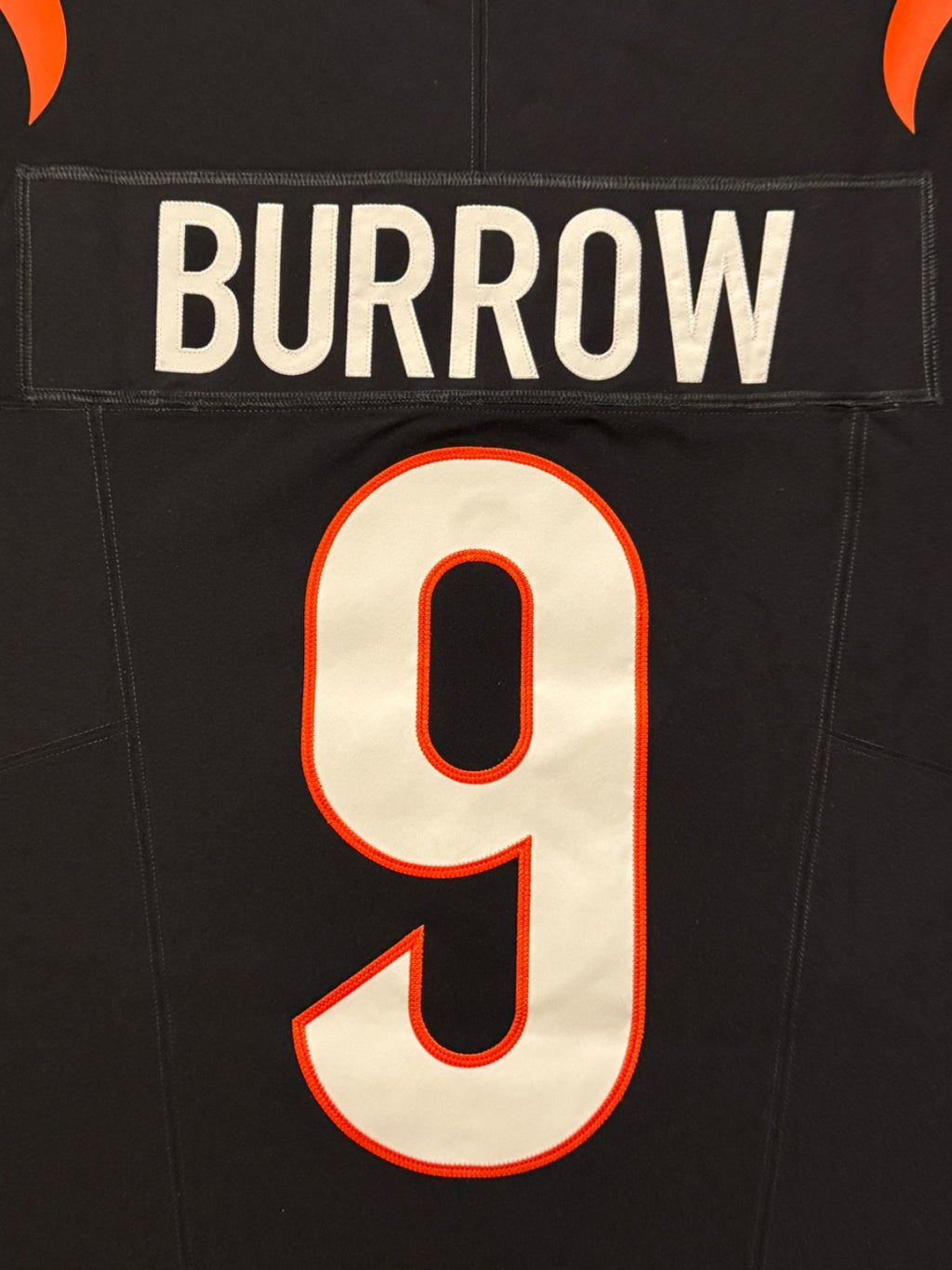 Joe Burrow Cincinnati Bengals Jersey #9 Nike Vapor FUSE Elite Black Size 44 (L) NFL