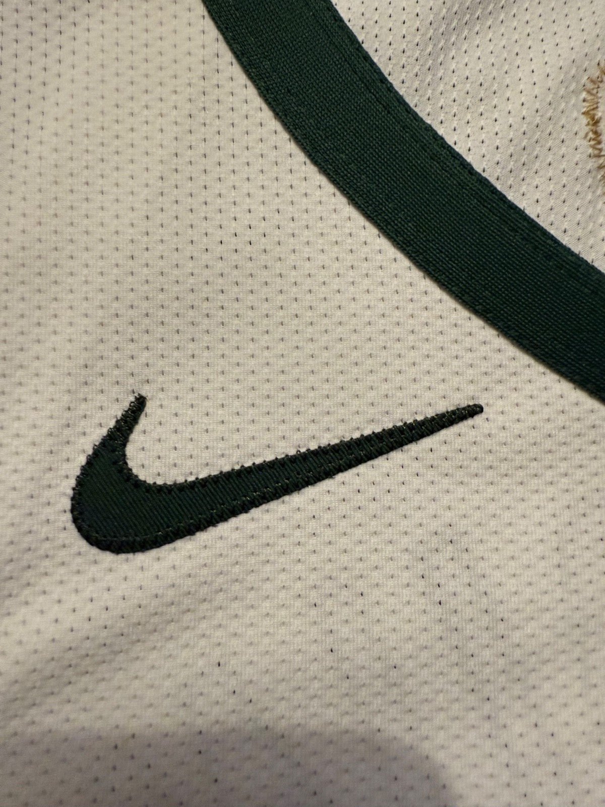 Giannis Antetokounmpo Milwaukee Bucks Jersey #34 Nike Vaporknit Authentic White Size 44 (Medium) NBA