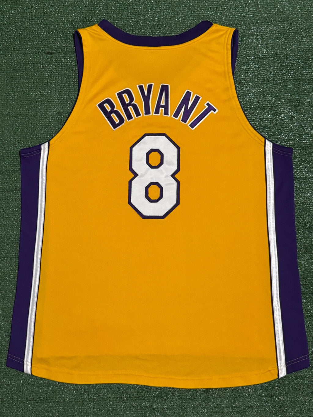 Kobe Bryant Los Angeles Lakers Jersey #8 Nike Authentic Gold Size 48 (XL) NBA