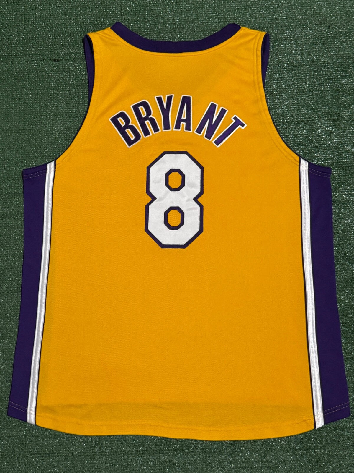 Kobe Bryant Los Angeles Lakers Jersey #8 Nike Authentic Gold Size 48 (XL) NBA