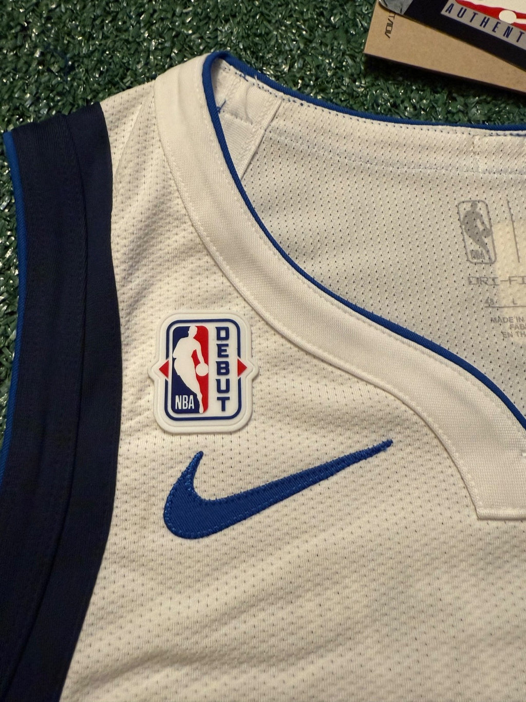 Cooper Flagg Dallas Mavericks Jersey #32 Nike ADV White Size 48 (Large) NBA