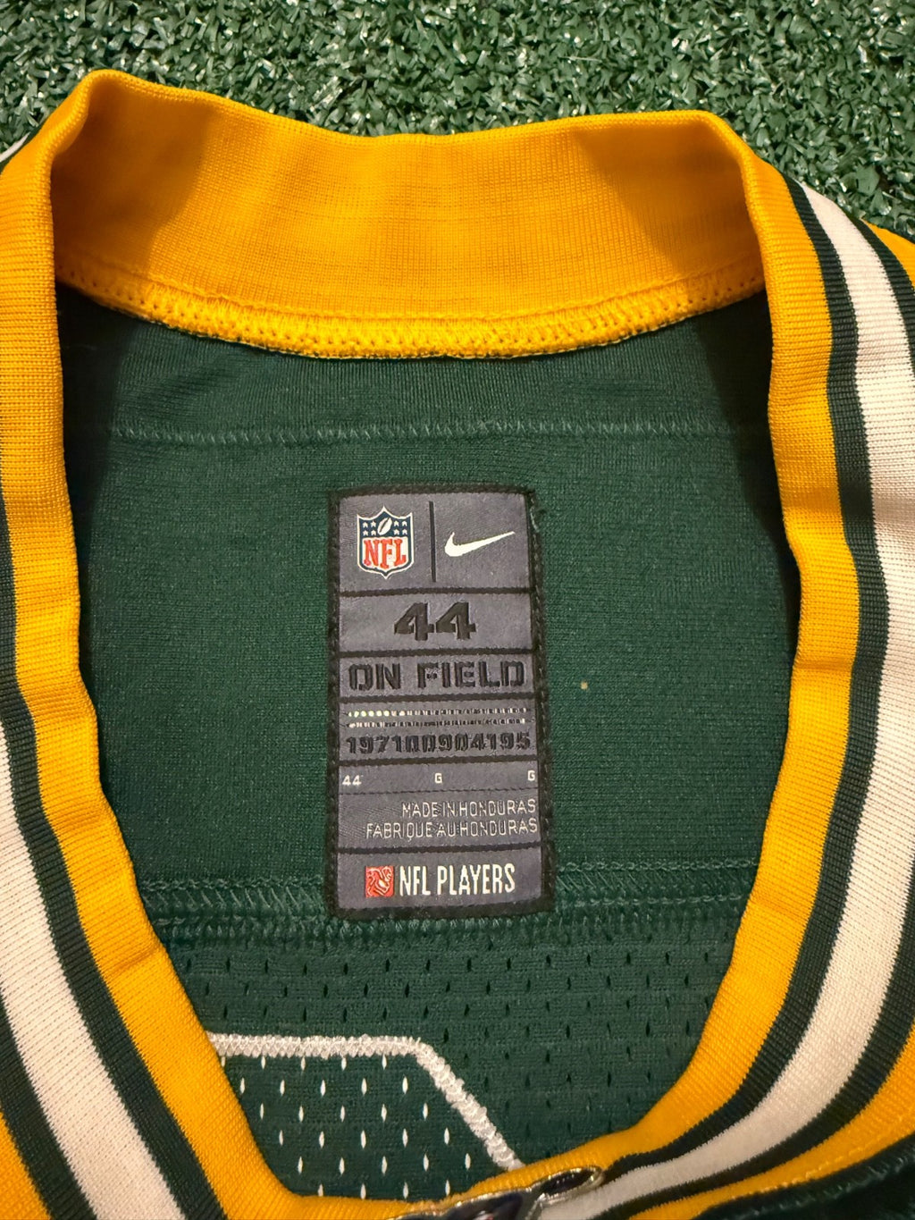 Aaron Rodgers Green Bay Packers Jersey #12 Nike Vapor Elite Green Size 44 (Large) NFL