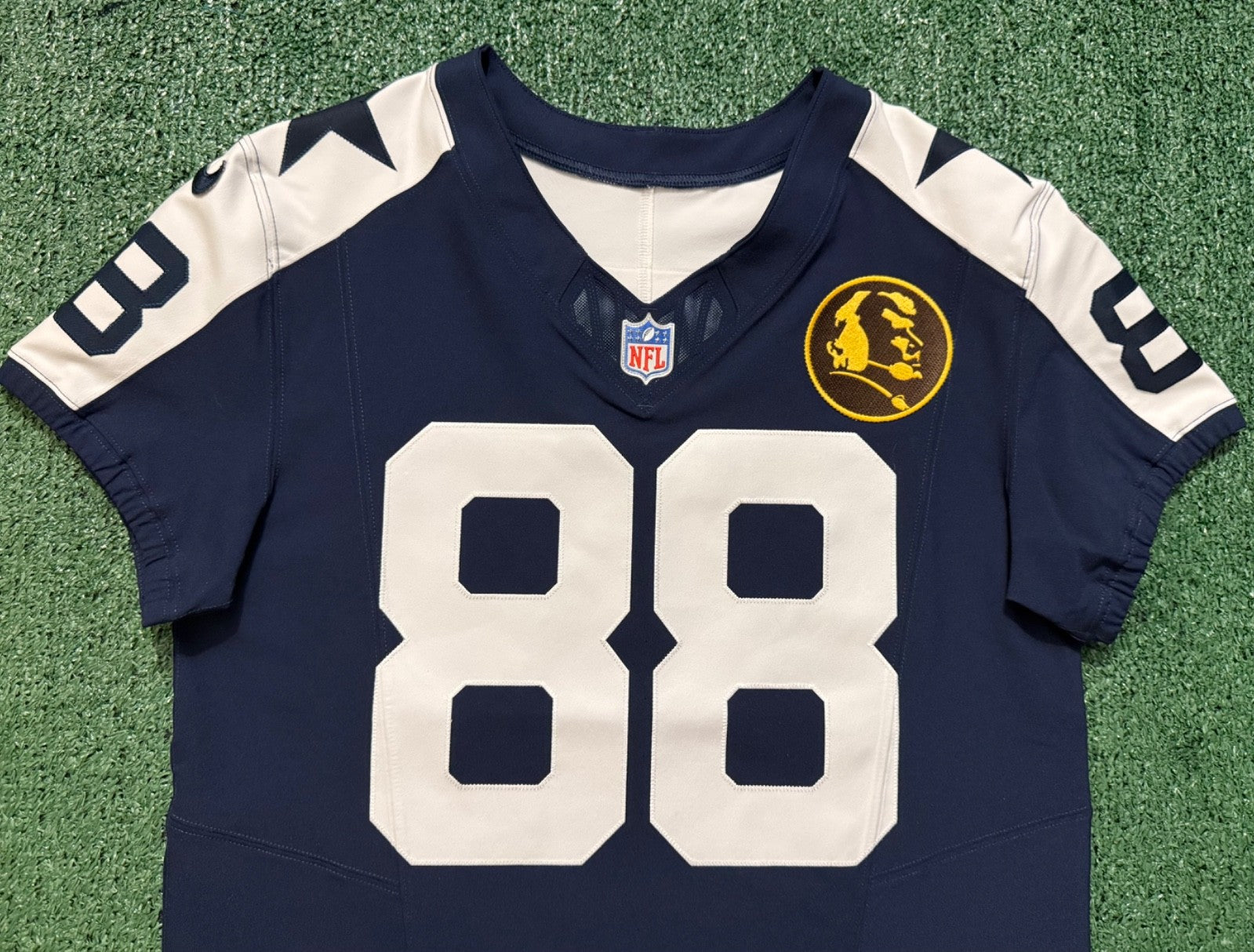 Ceedee Lamb Dallas Cowboys jersey #88 Nike Vapor FUSE Elite Navy size 40 (Medium) NFL