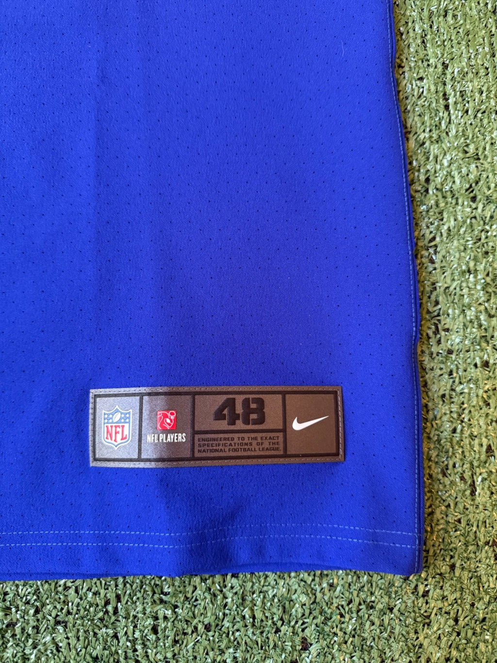 Josh Allen Buffalo Bills Jersey #17 Nike Vapor Elite Blue Size 48 (XL) NFL