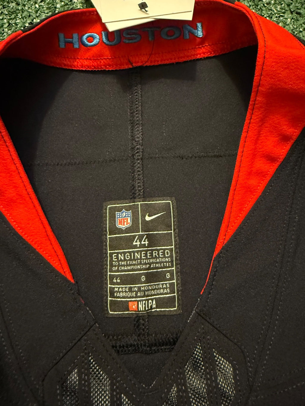 Nico Collins Houston Texans Jersey #12 Nike Vapor Fuse Elite Navy Size 44 (L) NFL