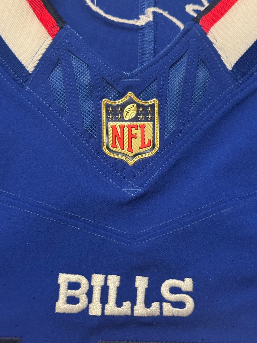 Josh Allen Buffalo Bills Jersey #17 Nike Vapor Fuse Elite Blue Size 48 (XL) NFL