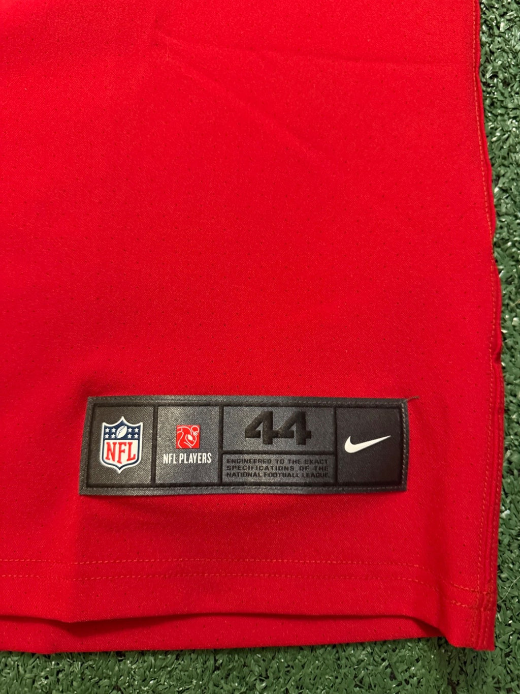 George Kittle San Francisco 49ers  Jersey #85 Nike Vapor Elite red Size 44 (Large) NFL