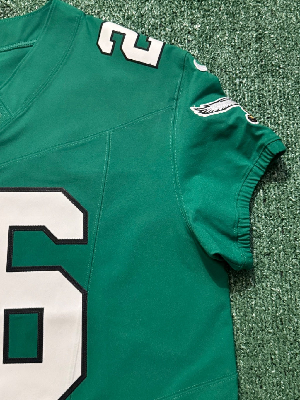 Saquon Barkley Philadelphia Eagles Jersey #26 Nike Vapor FUSE Elite Kelly Green size 48 (XL) NFL