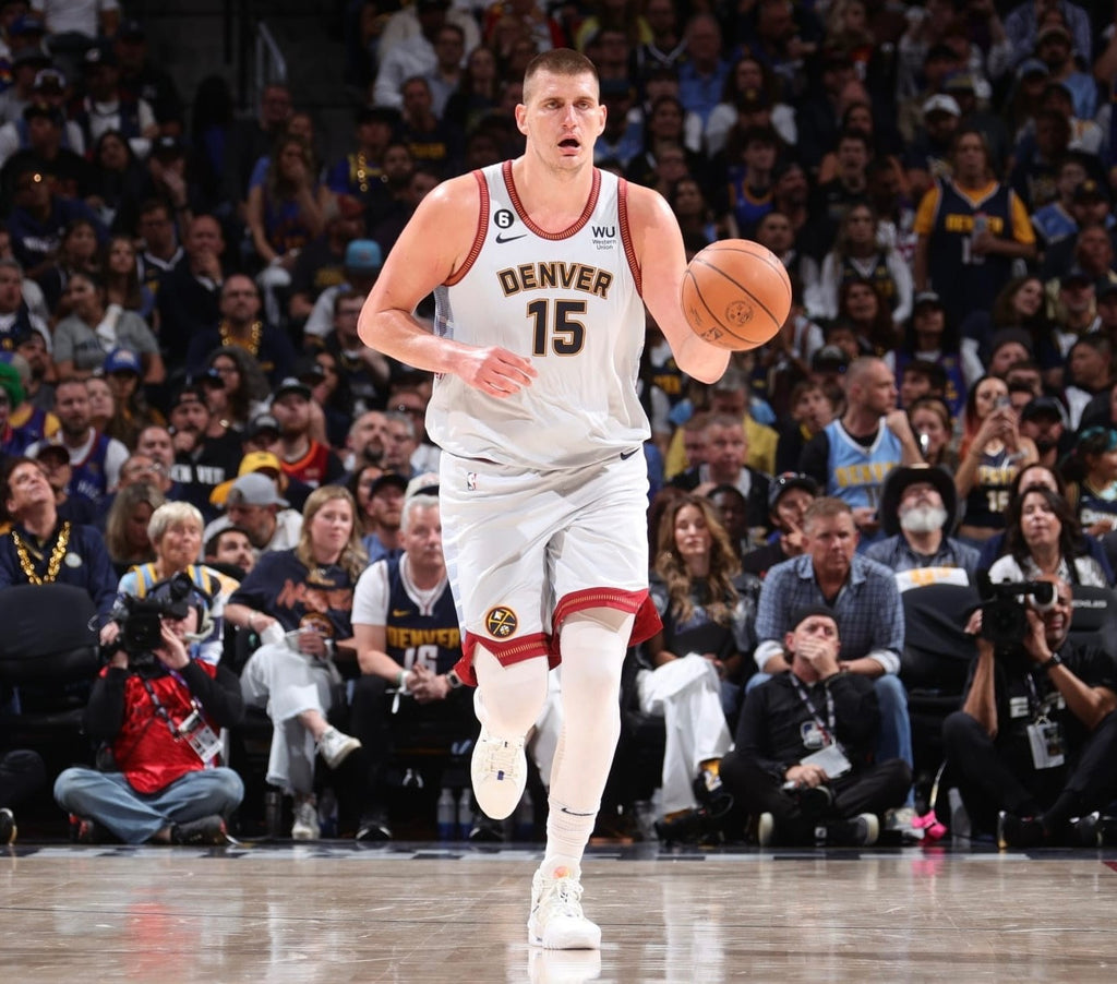 Nikola Jokic Denver Nuggets Jersey #15 Nike ADV Authentic White Size 52 (XL) NBA