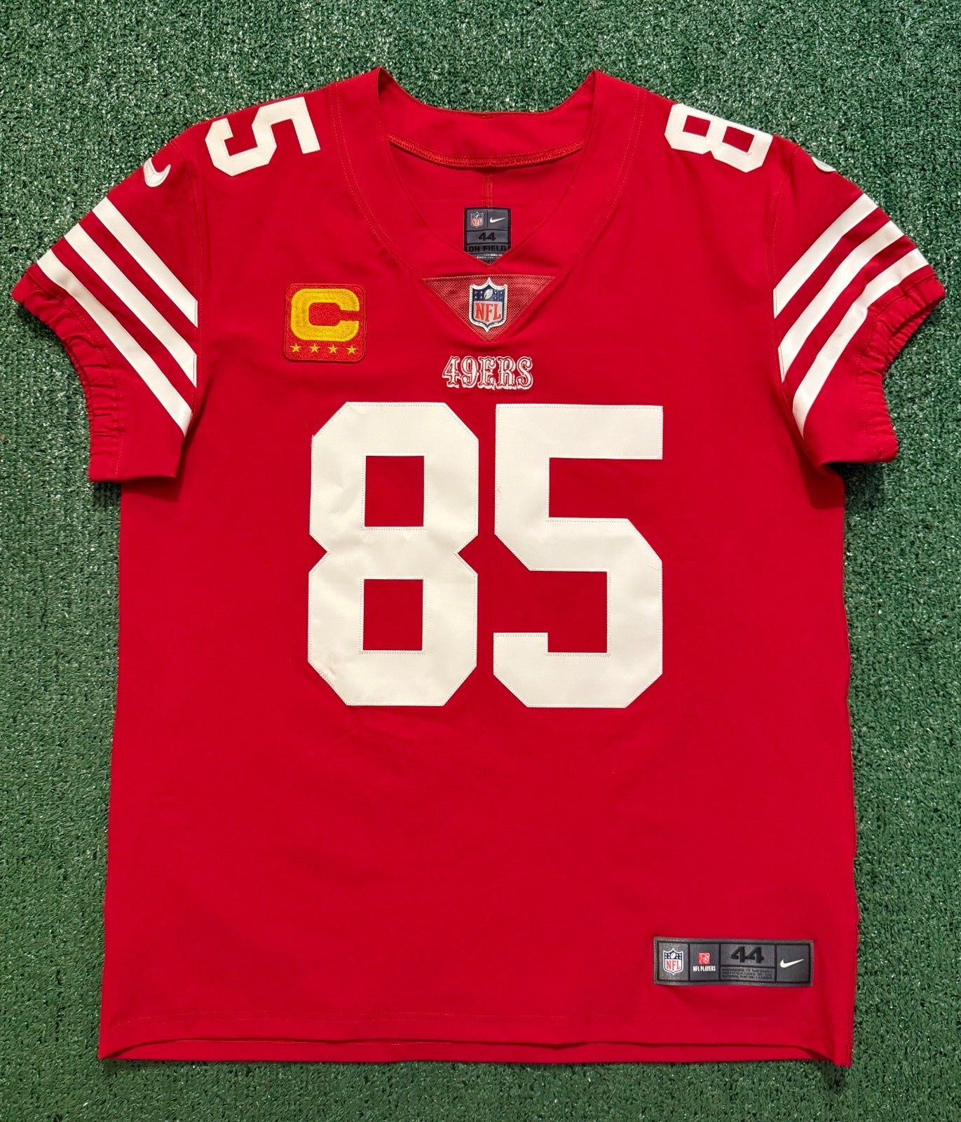 George Kittle San Francisco 49ers
Jersey #85 Nike Vapor Elite red
Size 44 (Large) NFL