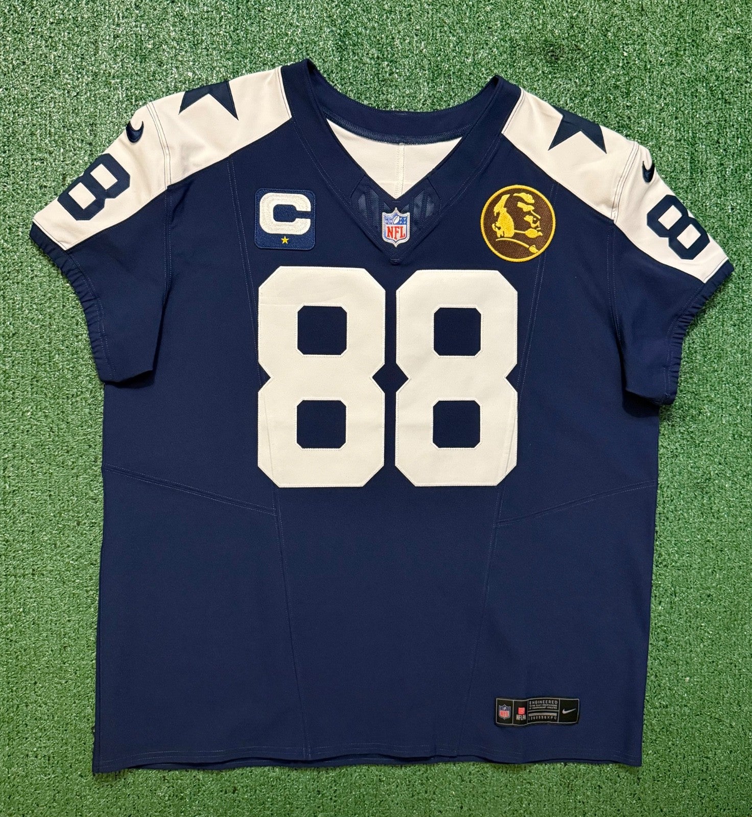 Ceedee Lamb Dallas Cowboys jersey #88 Nike Vapor FUSE Elite Navy size 48 (XL) NFL