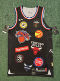 Authentic Supreme x NBA x Nike Aeroswift #94 Black Jersey Size 44/Medium