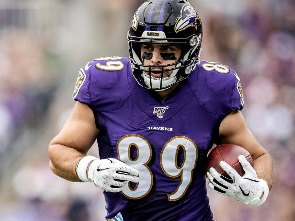 Mark Andrews Baltimore Ravens Jersey #89 Nike Vapor Elite Purple Size 40 (M) NFL