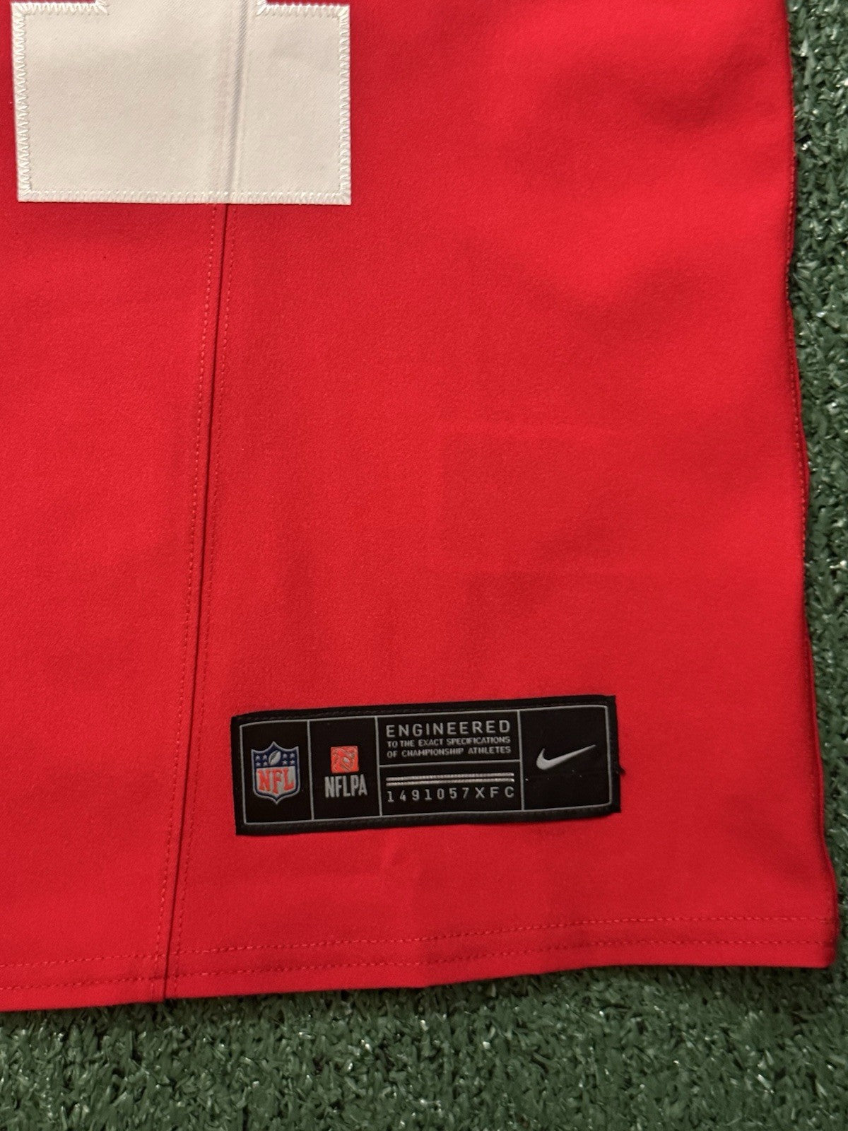 Fred Warner San Francisco 49ers
Jersey #54 Nike Vapor FUSE Elite red Size 40 (Medium) NFL