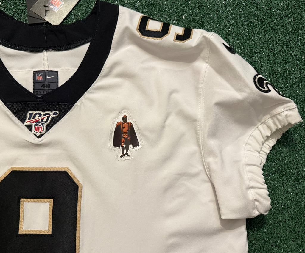 Drew Brees New Orleans Saints Jersey #9 Nike Vapor Elite White Size 48 (XL) NFL