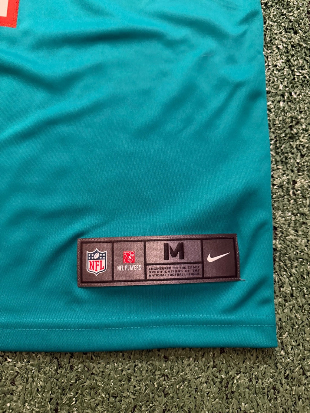 Tua Tagovailoa Miami Dolphins Jersey #1 Nike Vapor Limited Blue Size M NFL