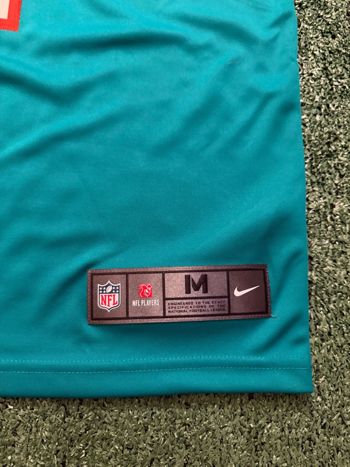 Tua Tagovailoa Miami Dolphins Jersey #1 Nike Vapor Limited Blue Size M NFL