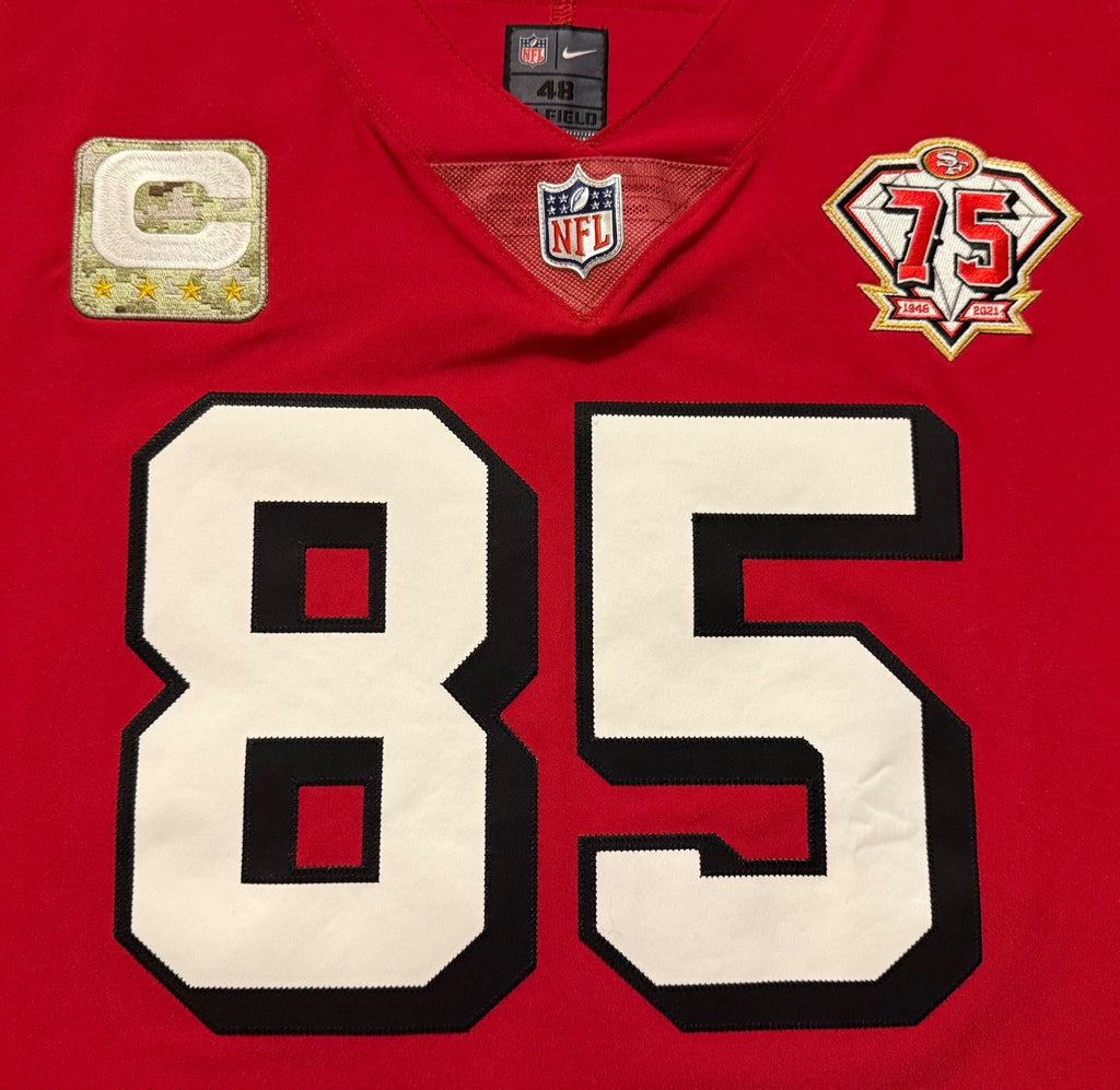 George Kittle San Francisco 49ers
Jersey #85 Nike Vapor Elite red
Size 48 (XL) NFL