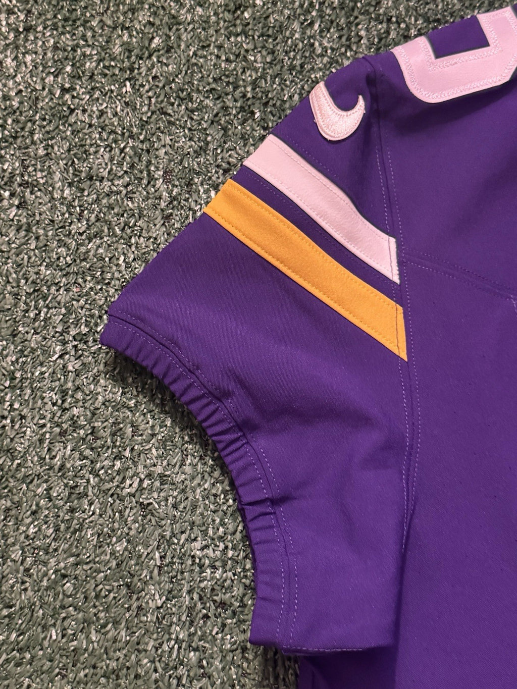 Jordan Addison Minnesota Vikings Jersey #3 Nike Vapor FUSE Elite Purple Size 44 (Large) NFL