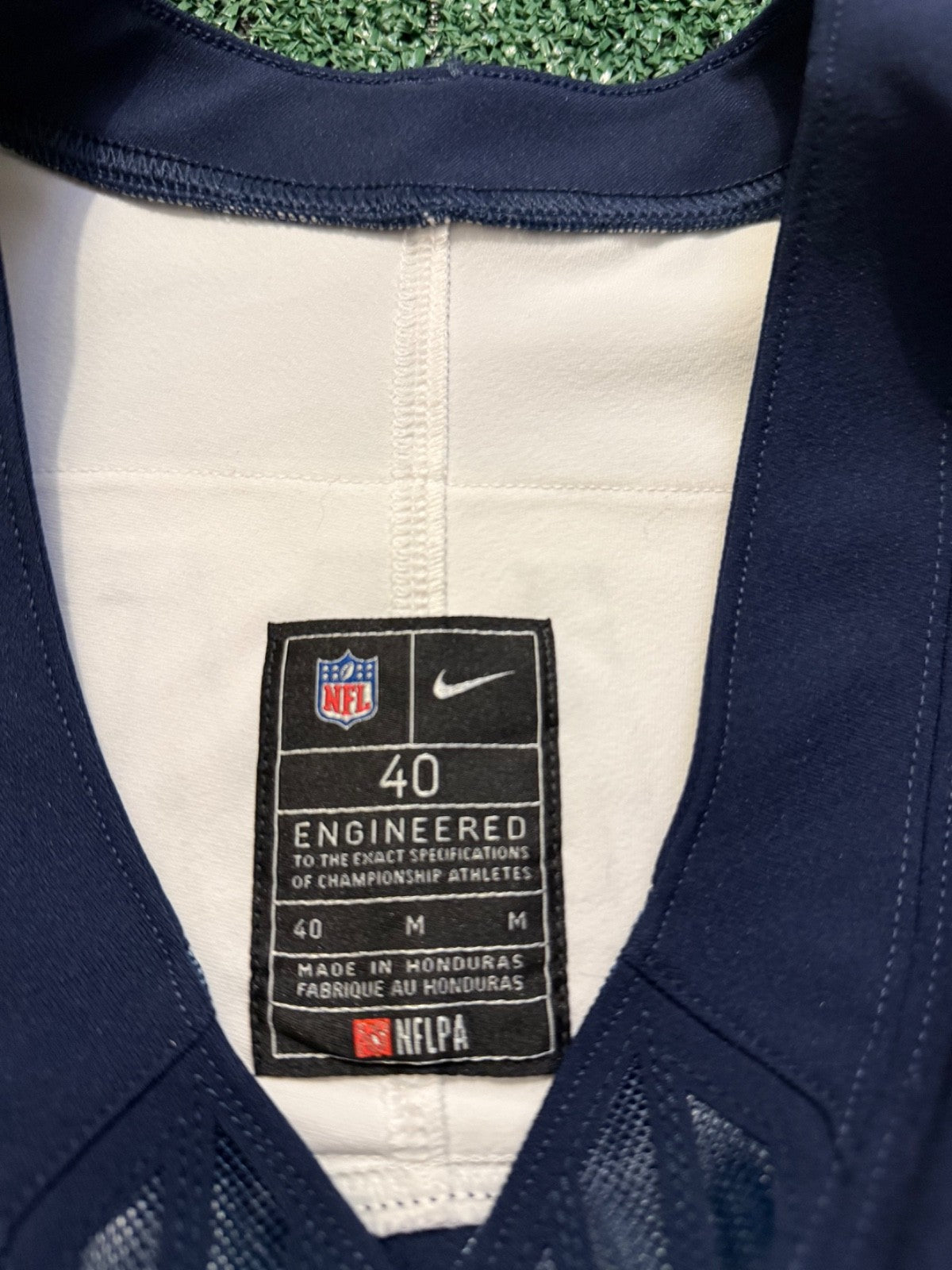 Ceedee Lamb Dallas Cowboys jersey #88 Nike Vapor FUSE Elite Navy size 40 (Medium) NFL