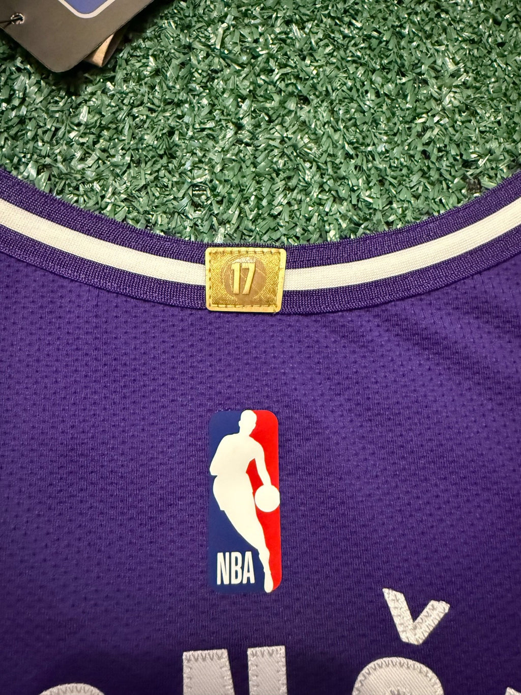 Luka Doncic Los Angeles Lakers Jersey #77 Nike ADV Authentic Purple Size 48 (L) NBA