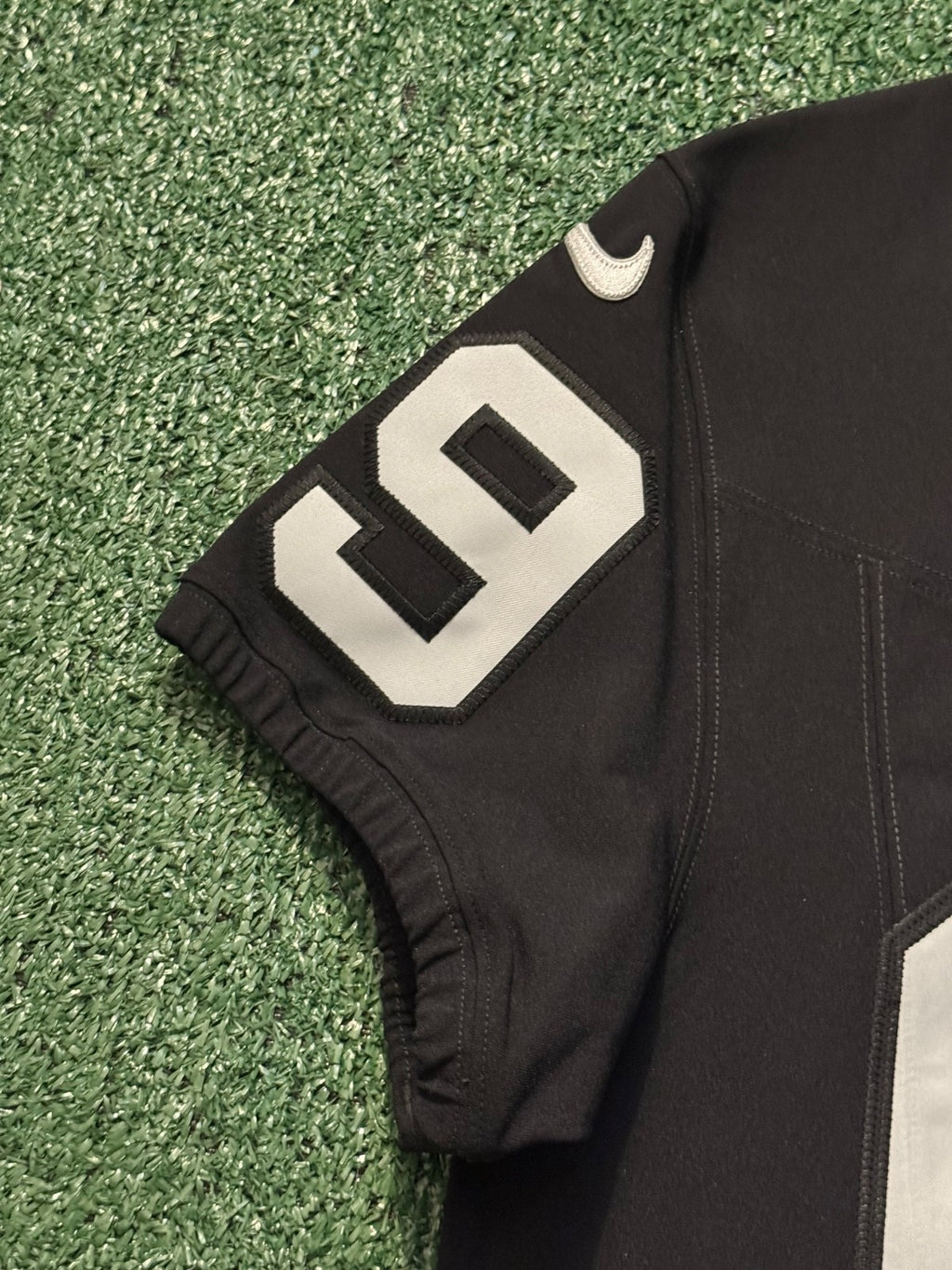 Brock Bowers Las Vegas Raiders Jersey #89 Nike Vapor Fuse Elite Black Size 40 (M) NFL