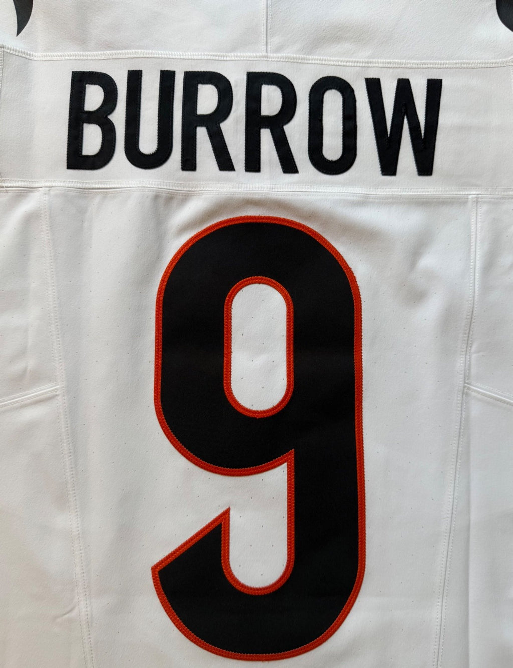 Joe Burrow Cincinnati Bengals Jersey #9 Nike Vapor FUSE Elite White Size 40 (M) NFL