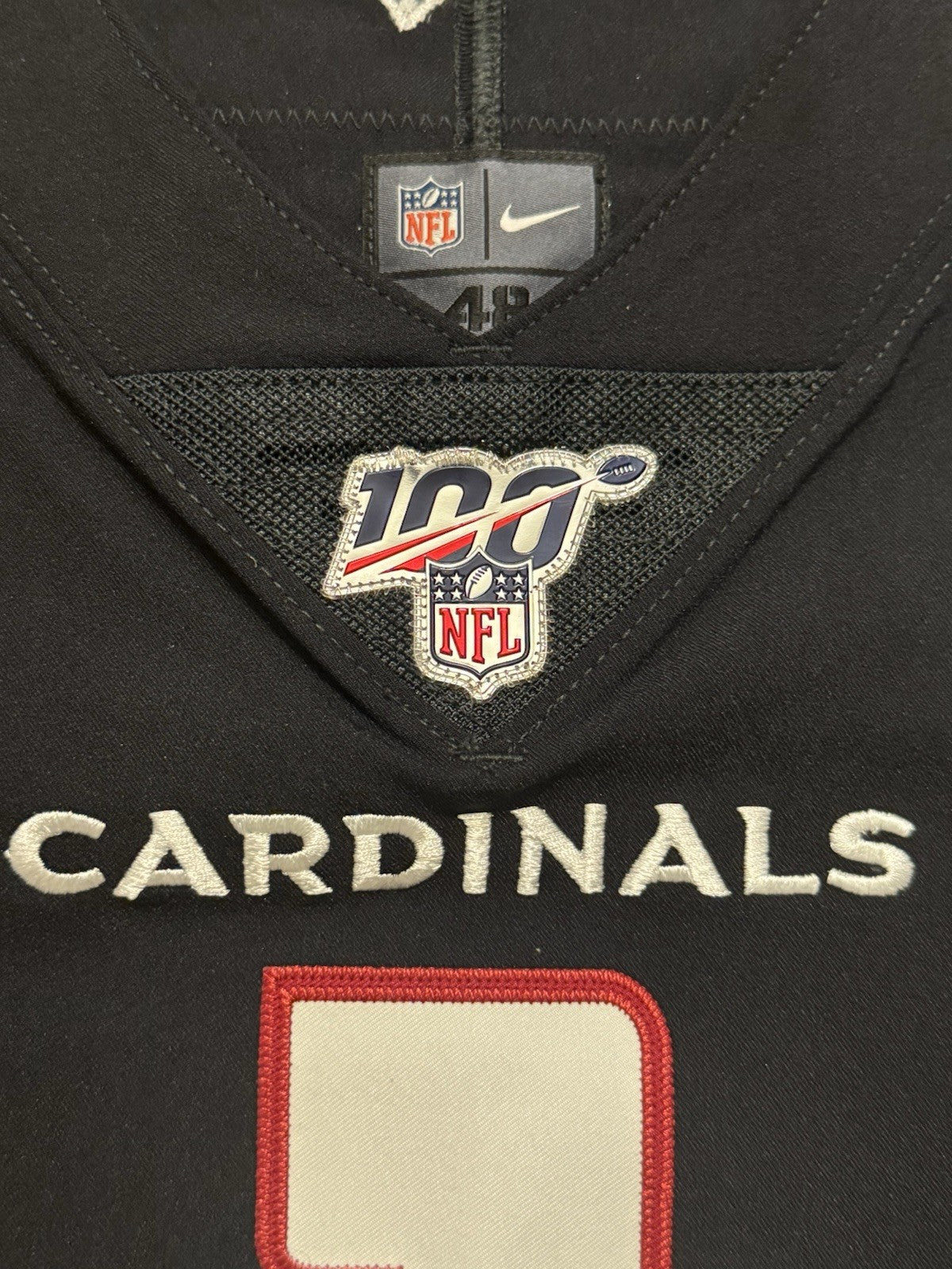 Kyler Murray Arizona Cardinals 
Jersey #1 Nike Vapor Elite Black
Size 48 (XL) NFL