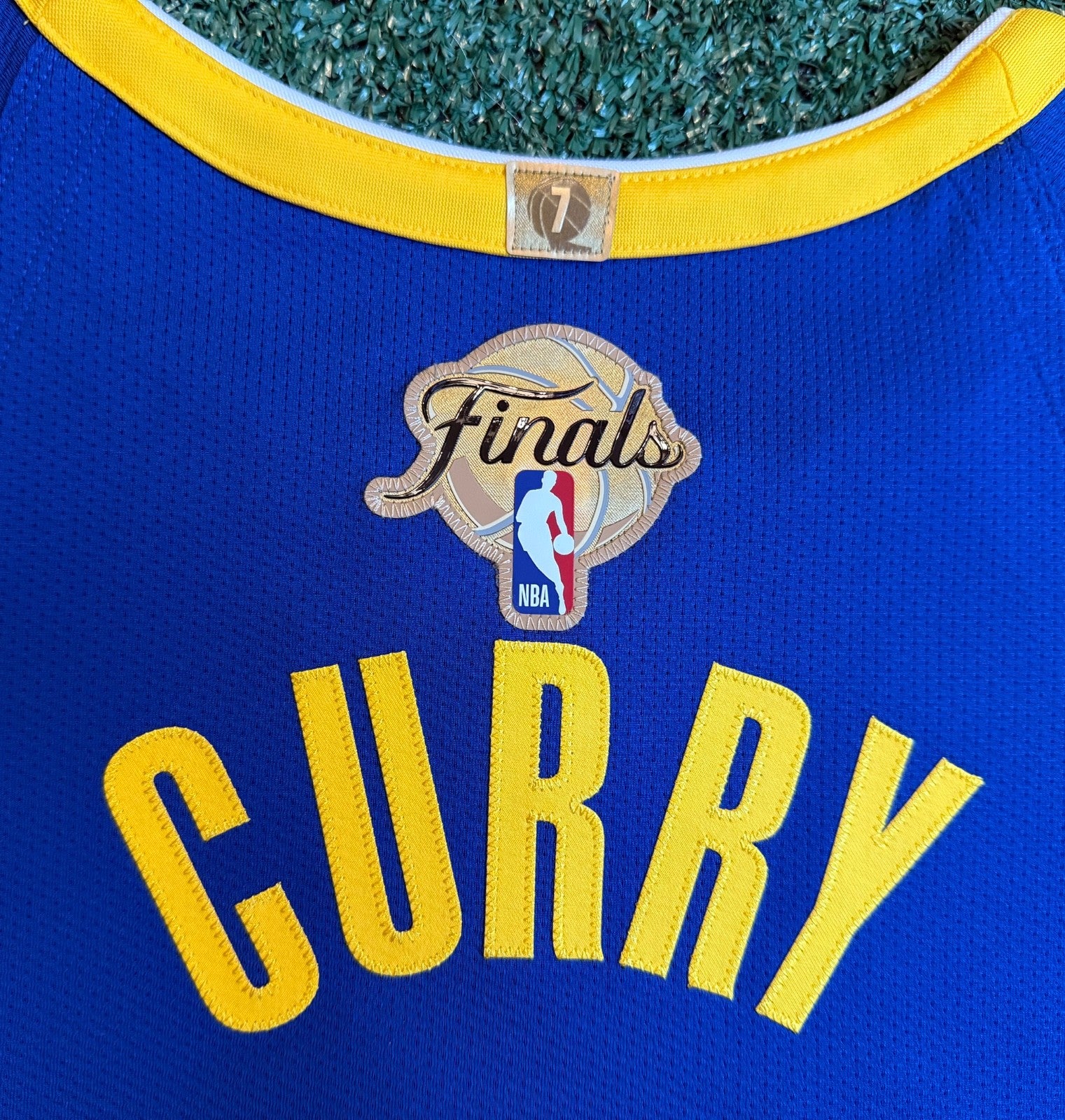 Steph Curry Golden State Warriors Jersey #30 Nike ADV Authentic Blue Size 52 (XL) NBA