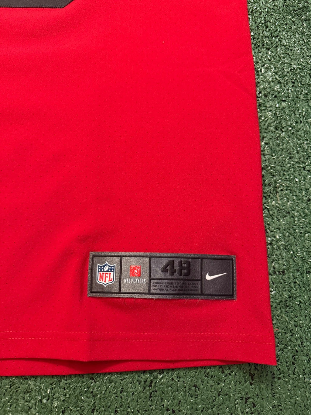 George Kittle San Francisco 49ers
Jersey #85 Nike Vapor Elite red
Size 48 (XL) NFL