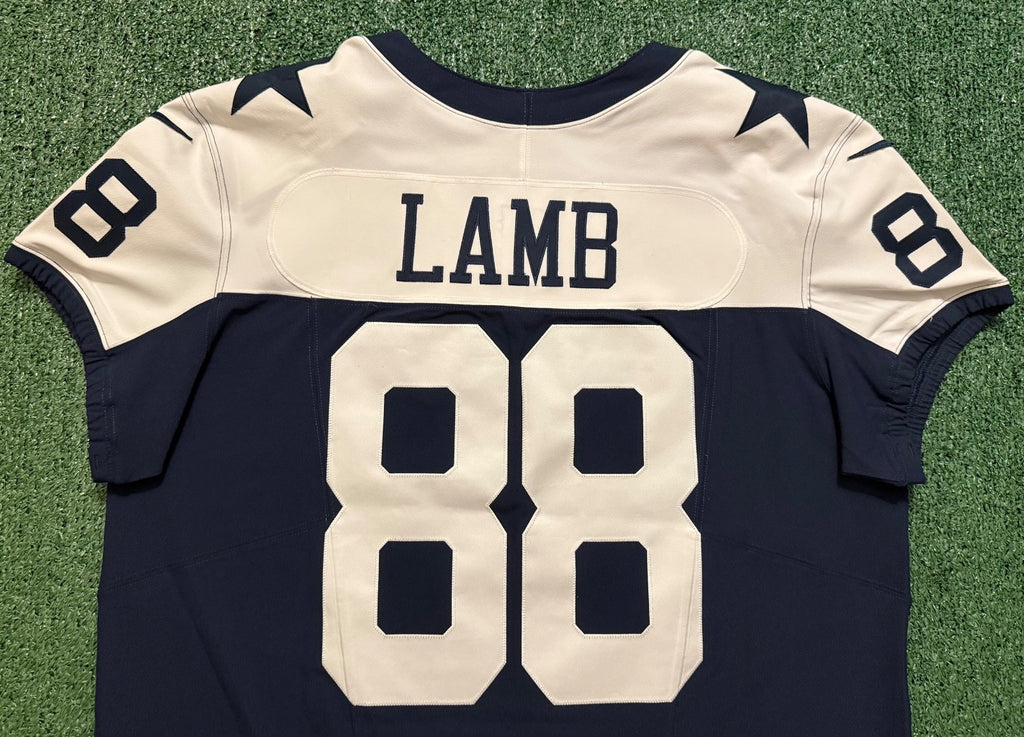 Ceedee Lamb Dallas Cowboys jersey #88 Nike Vapor FUSE Elite Navy size 48 (XL) NFL