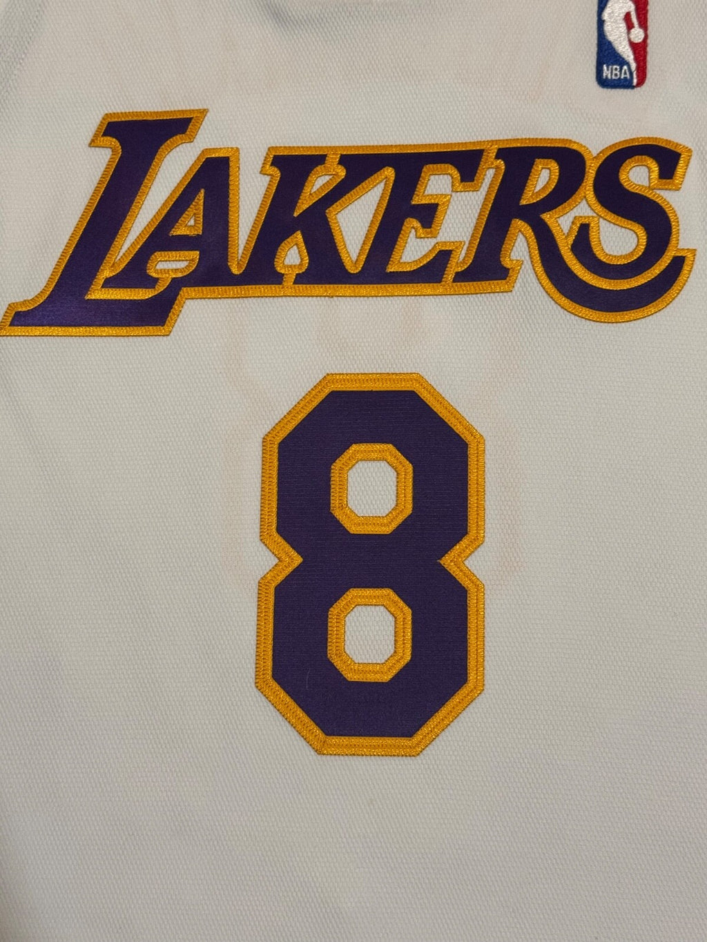 Kobe Bryant Los Angeles Lakers Jersey #24 Mitchell & Ness Authentic White Size 44 (L) NBA