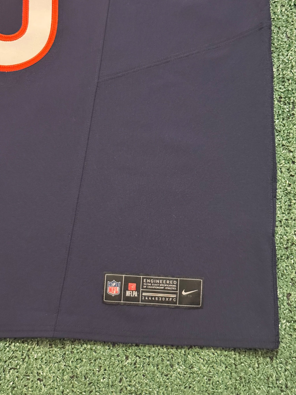 Caleb Williams Chicago Bears Jersey #18 Nike Vapor FUSE Elite Navy Size 48 (XL) NFL