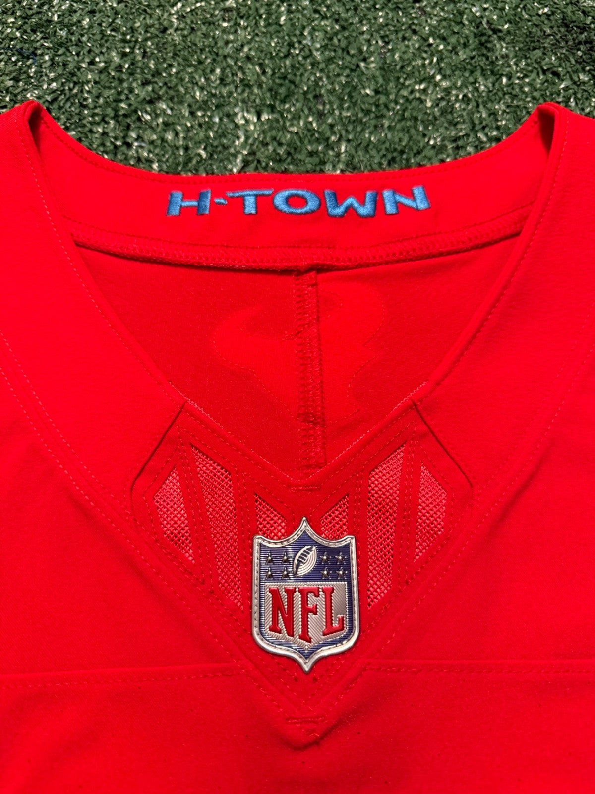 CJ Stroud Houston Texans Jersey #7 Nike Vapor Fuse Elite Red Size 40 (M) NFL