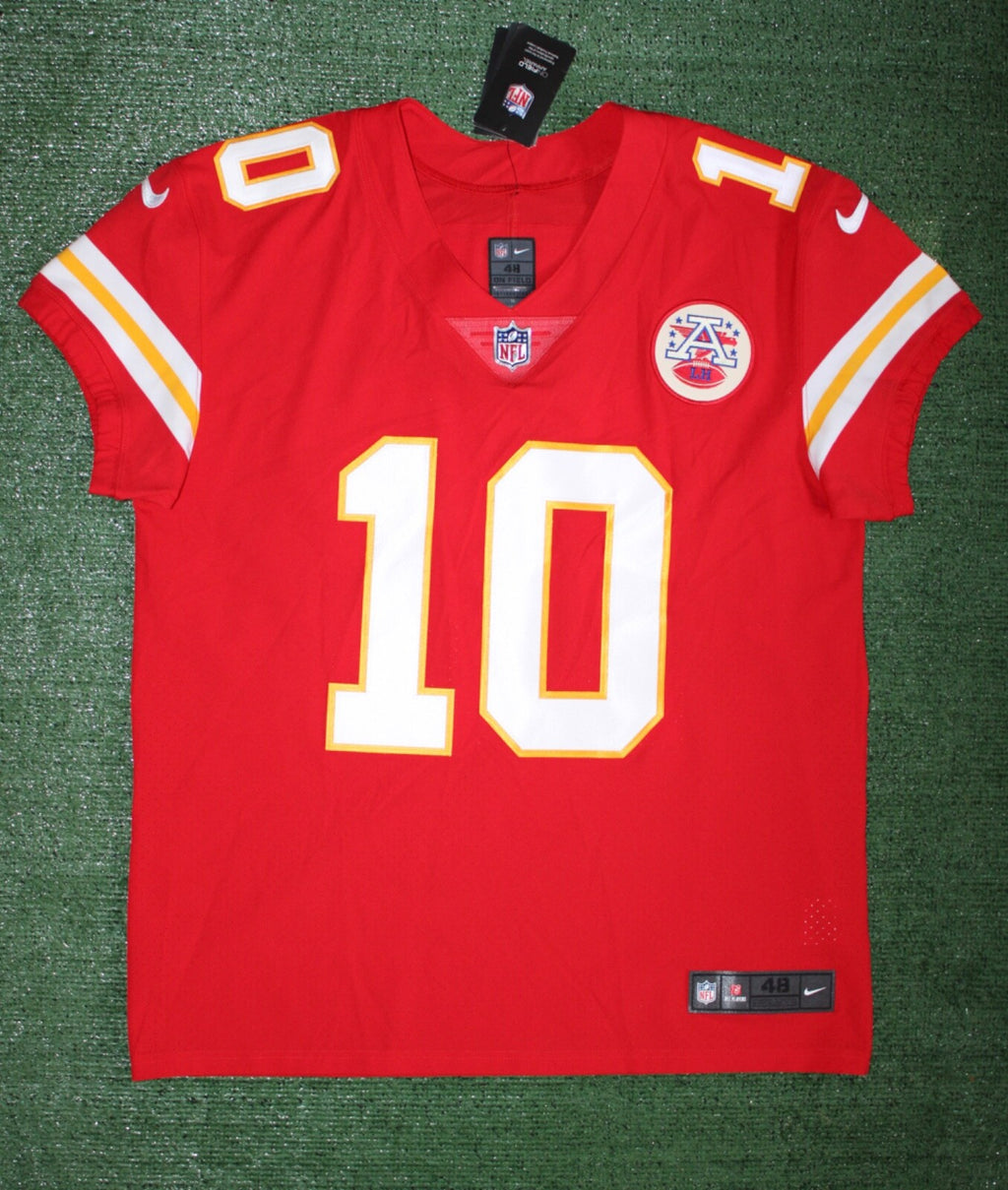 Isiah Pacheco Kansas City Chiefs Jersey #10 Nike Vapor Elite Red Size 48 (XL) NFL
