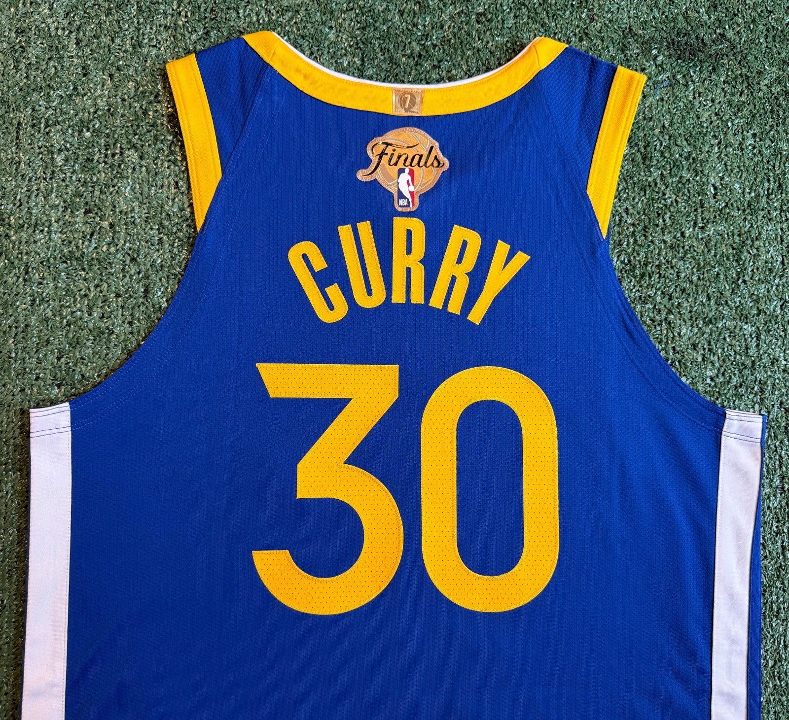 Steph Curry Golden State Warriors Jersey #30 Nike ADV Authentic Blue Size 44 (M) NBA