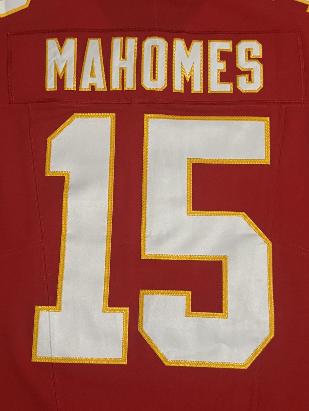 Patrick Mahomes Kansas City Chiefs Jersey #15 Nike Vapor FUSE Elite Red Size 44 (L) NFL