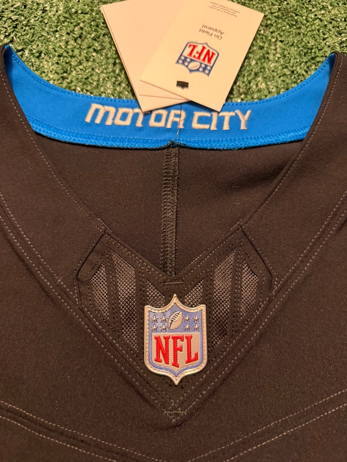 Amon Ra St Brown Detroit Lions Jersey #14 Nike Vapor FUSE Elite Black Size 40 (Medium) NFL