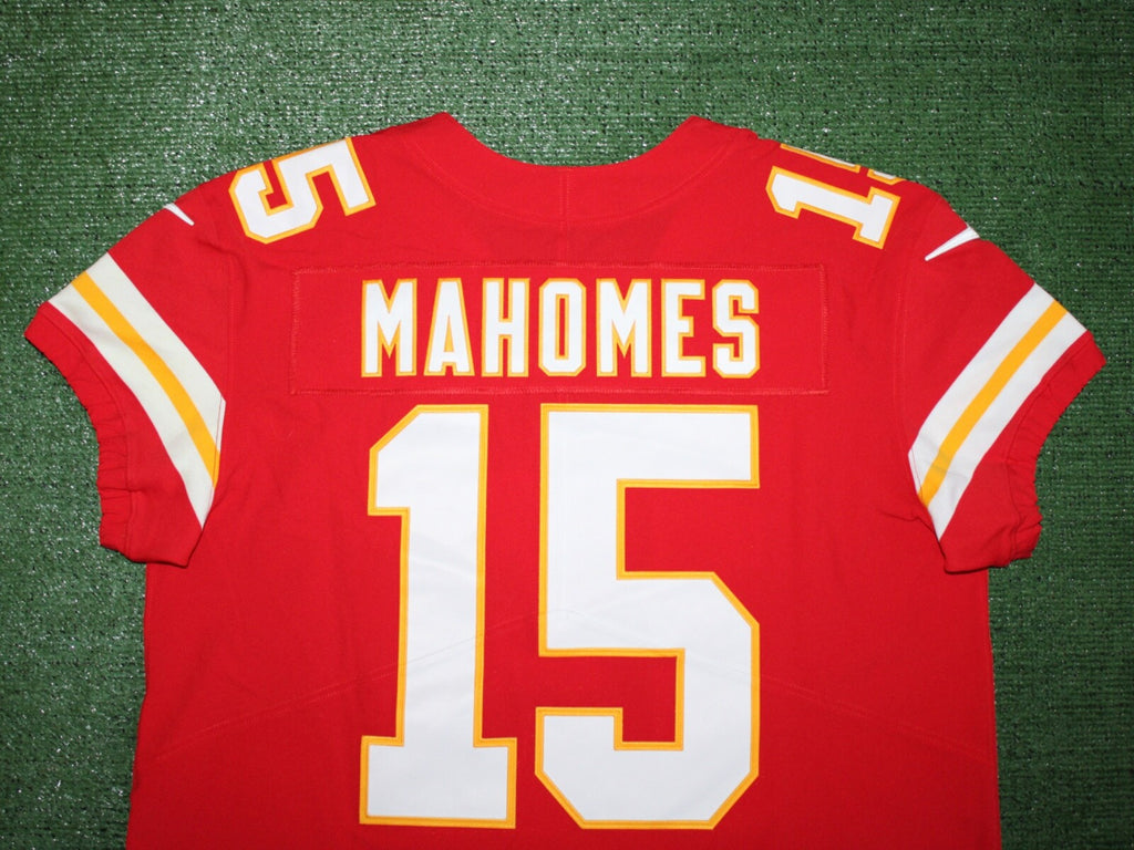 Patrick Mahomes Kansas City Chiefs Jersey #15 Nike Vapor Elite Red Size 48 (XL) NFL