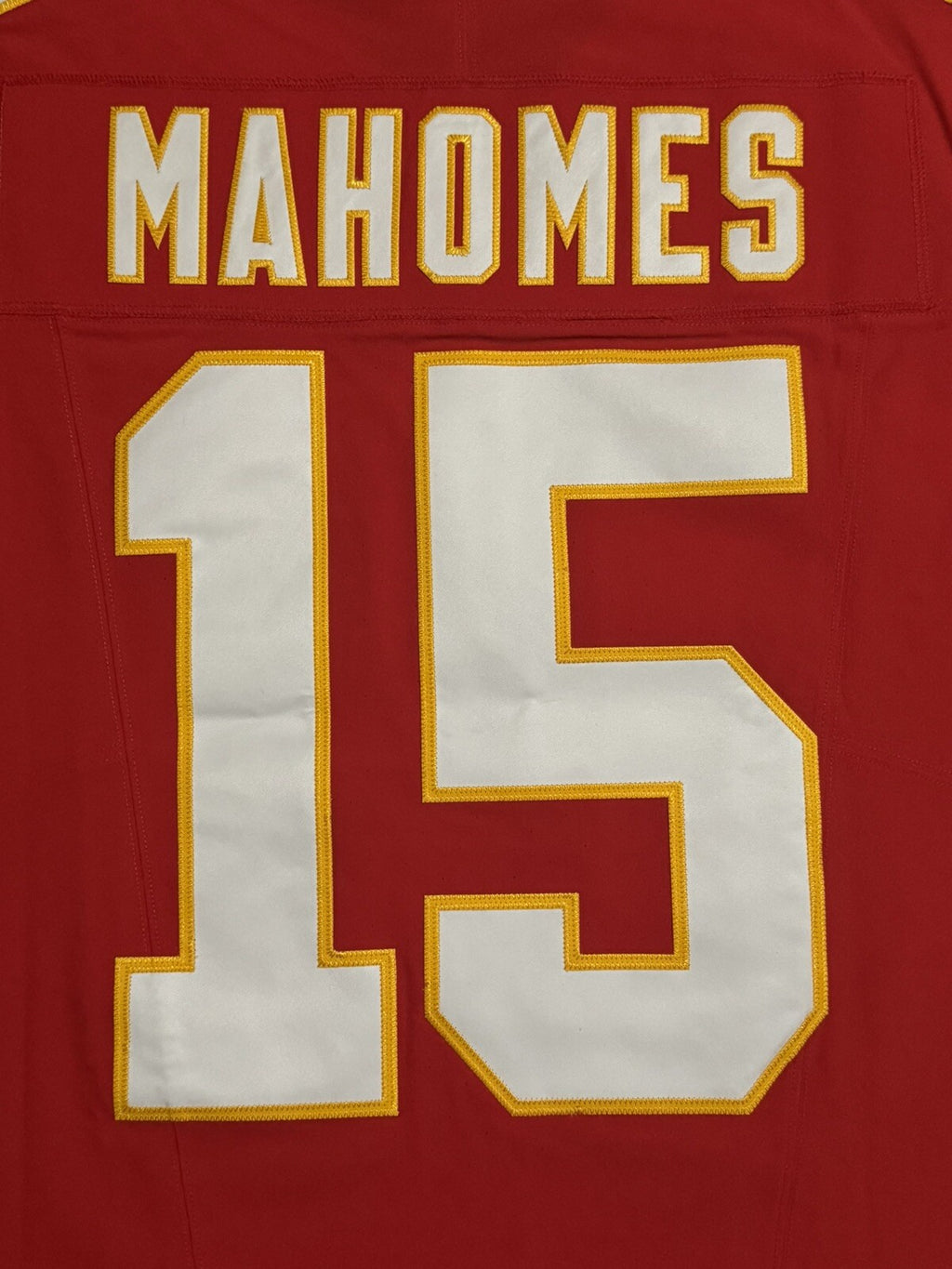 Patrick Mahomes Kansas City Chiefs Jersey #15 Nike Vapor FUSE Elite Red Size 44 (L) NFL