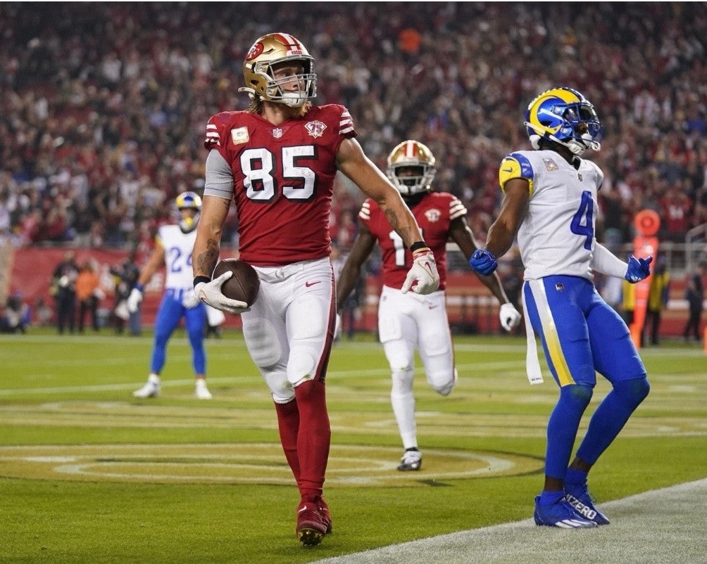 George Kittle San Francisco 49ers
Jersey #85 Nike Vapor Elite red
Size 48 (XL) NFL