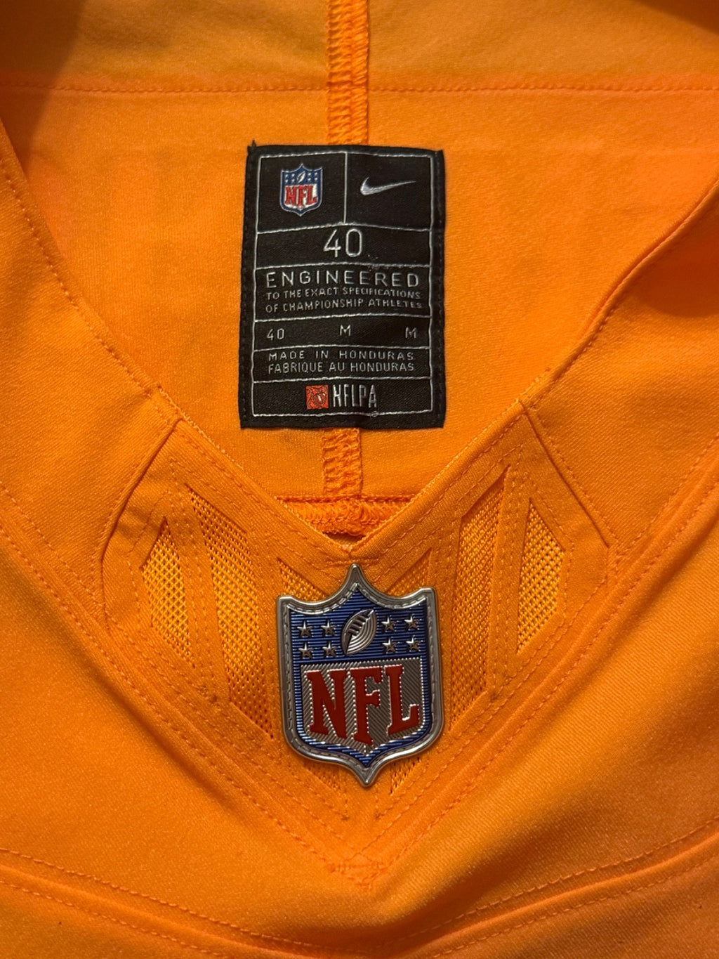 Mike Evans Tampa Bay Buccaneers Jersey #13 Nike Vapor FUSE Elite Orange Creamsicle Size 40 (Medium) NFL
